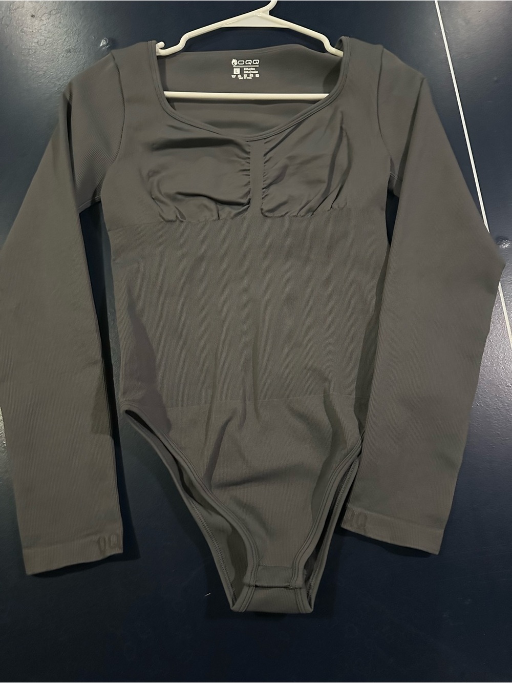 OQQ long sleeve bodysuit
